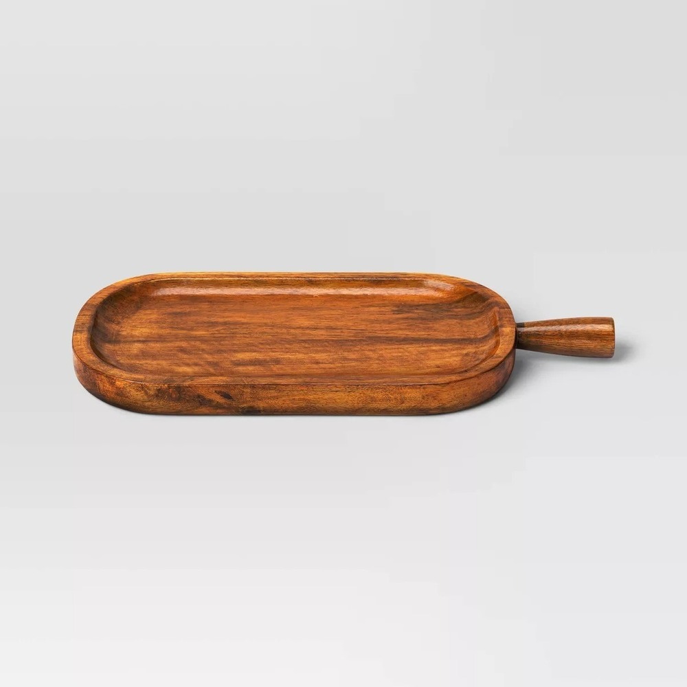 Large Wood Serving Paddle - Threshold, Target 2025